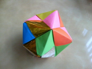 薗部式ユニット折り紙12枚組（カラーボックス）